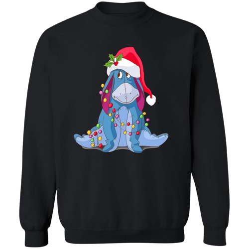 Eeyore Christmas Lights  Sweatshirt