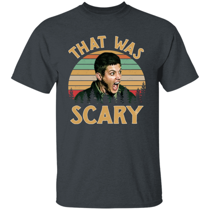 Dean Winchester Supernatural That Was Scary Funny Vintage Retro Unisex  T-Shirt - lucy - 92252218