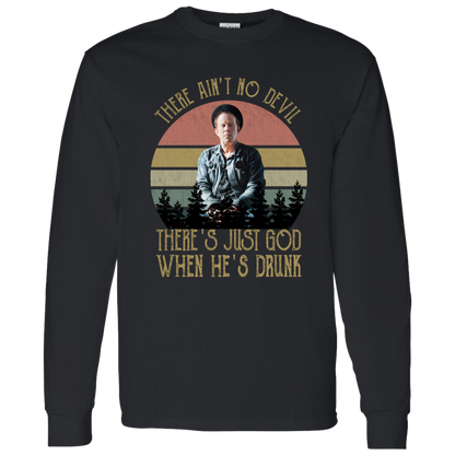 G540 LS T-Shirt 5.3 oz.  Vintage Retro Tom Waits Music Icons Classic T-Shirt