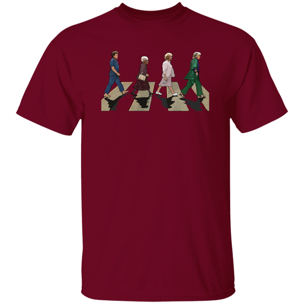 Golden Girls Crossing Road T-Shirt