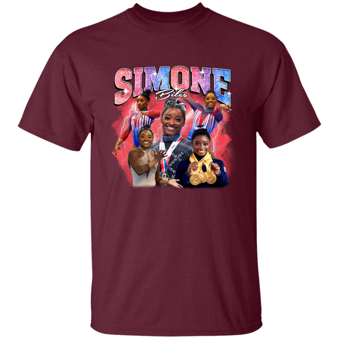 Simone Biles Bootleg T-Shirt - ID31072424 - Youth