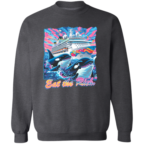 Eat The Rich Retro Sweatshirt - ID30122416