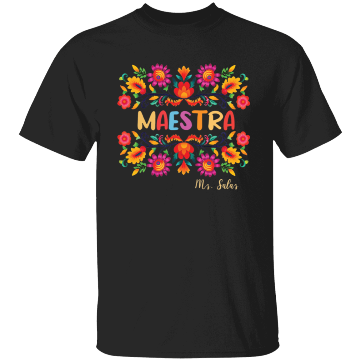 Ms. Salas Unisex T-Shirt - letter