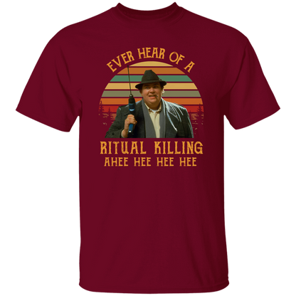 Ever Heard Of A Ritual Killing Ahee Funny Buck Vintage T-Shirt