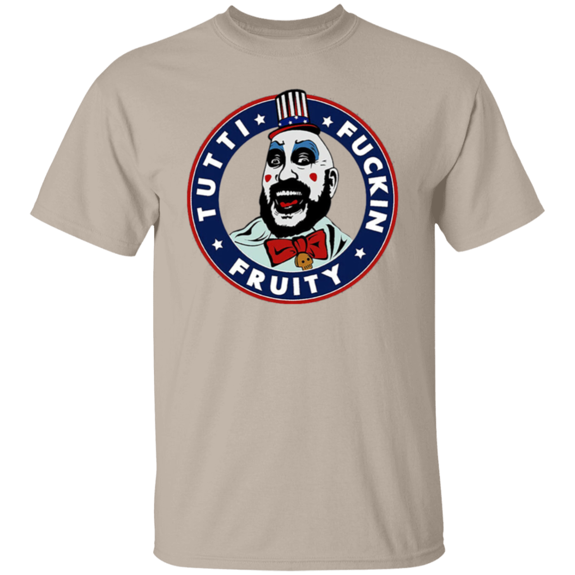 Captain Spaulding Tutti Fuckin Fruity Horror Halloween Vintage T-Shirt - leleart