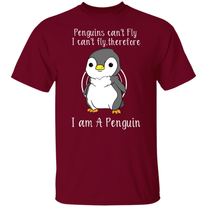 Penguins Can't Fly T-Shirt - lapicta