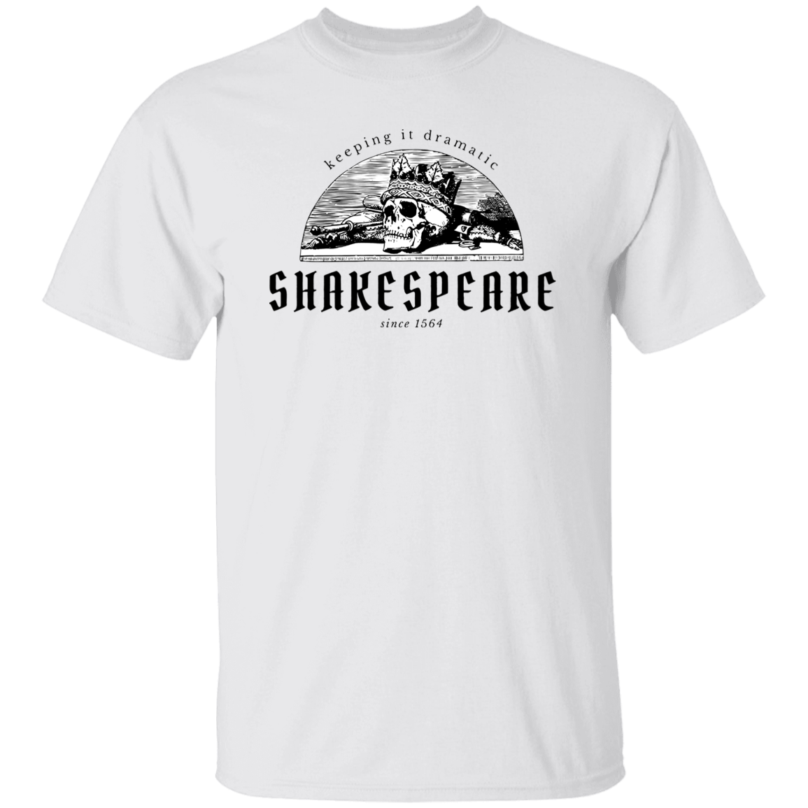 Keeping It Dramatic Shakespeare Literature Teacher Vintage T-Shirt
