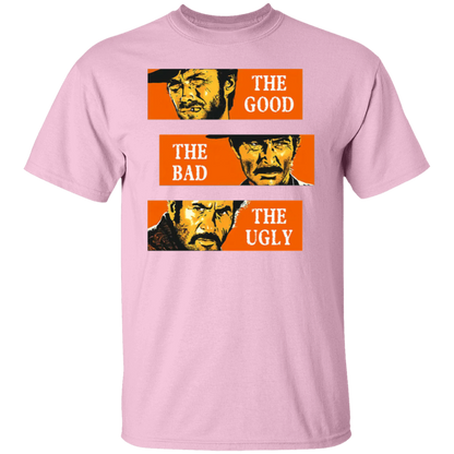 The Good The Bad And The Ugly Classic Horror Movie Vintag T-Shirt - CDCraft