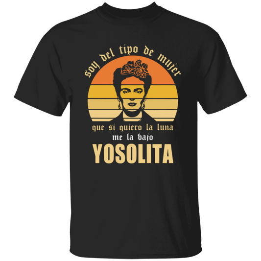 Frida Khalo Sop Del Tipo De Mujer Que Si Quiero La Luna Me Vintage Retro Unisex  T-Shirt -  93045122 - lucy