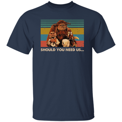 Should You Need Us Labyrinth Vintage  T-Shirt