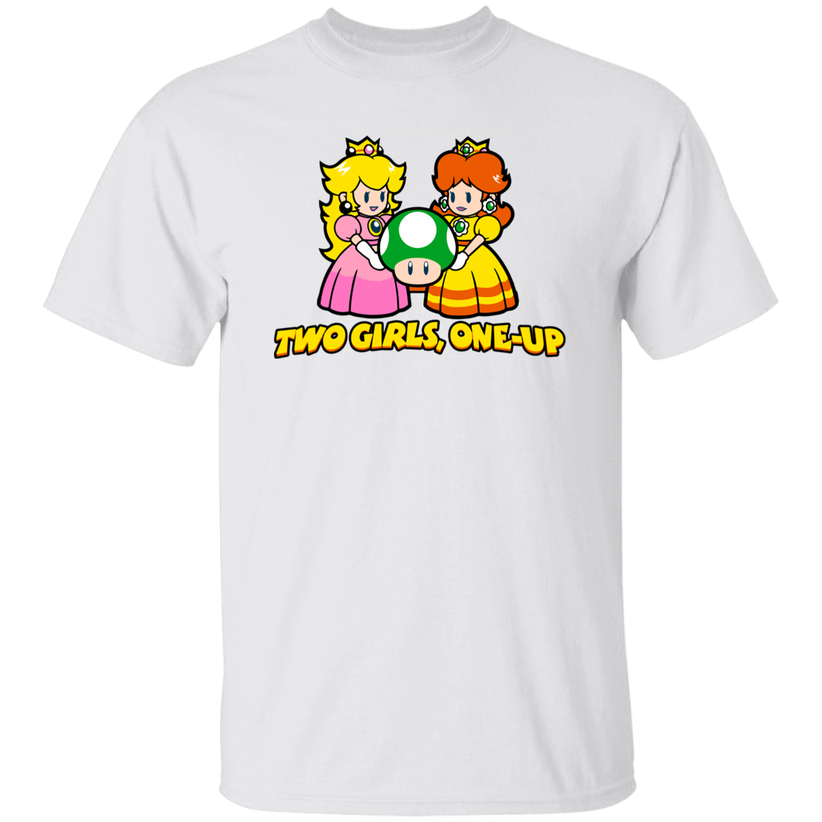 Two Girls One Up Vintage  T-Shirt