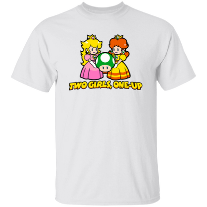 Two Girls One Up Vintage  T-Shirt