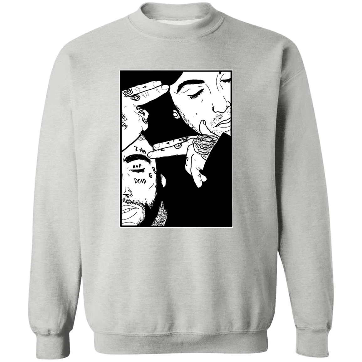 G180 Gildan Crewneck Pullover Sweatshirt For The Last Time Suicideboys Unisex Sweatshirt