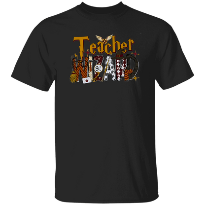 Teachr Wizard Magic School Vintage  T-Shirt