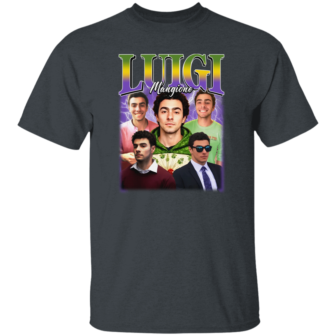 Luigi Bootleg Vintage Unisex T-Shirt - green - ID30122402