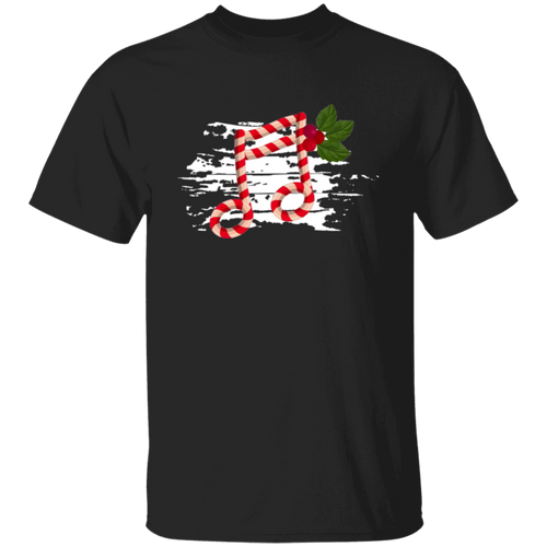Christmas Music Note Teacher T-Shirt