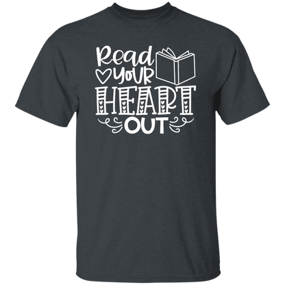 Read Your Heart Out Teacher T-Shirt - lapicta
