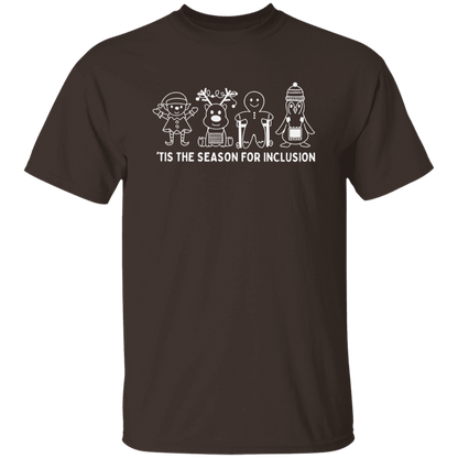 Tis The Season For Inclusion Teacher Vintage T-Shirt