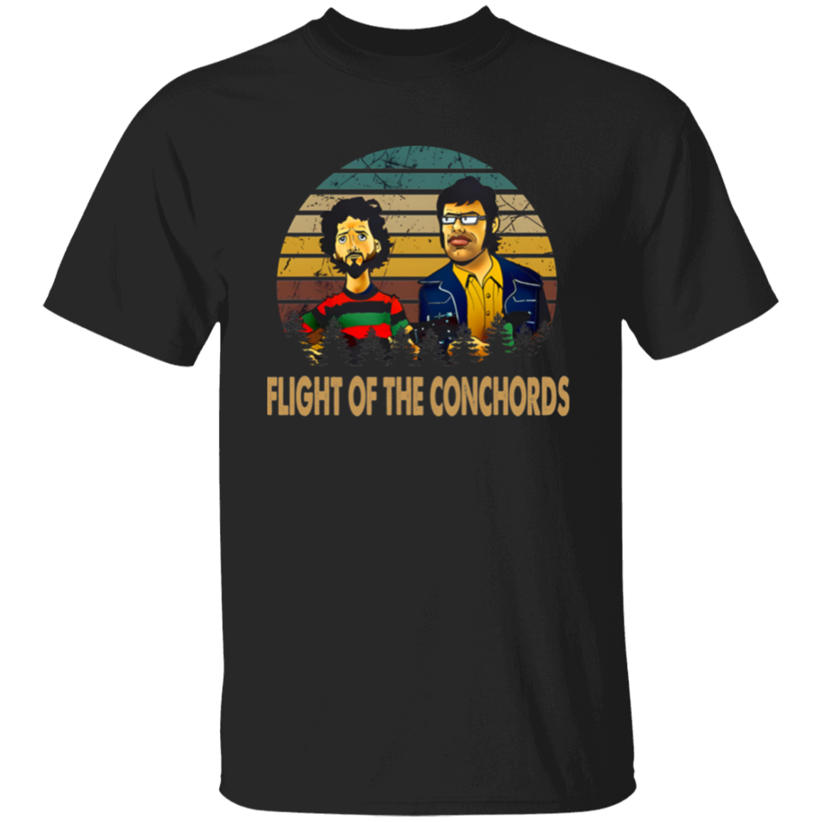 Retro Image The Flight Flight Of The Conchords T-Shirt