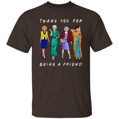 Thank You For Being A Friend Golden Girls Vintage T-Shirt