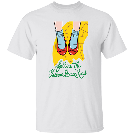 Dorothy Yellow Brick Road The Wizard Of Oz Vintage T-Shirt, Dorothy Shirt, For Dorothy Lover Shirt, The Wizard Of Oz Shirt	G500 5.3 oz. T-Shirt