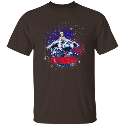 Stranger Things Dustin Neverending Story Vintage T-Shirt