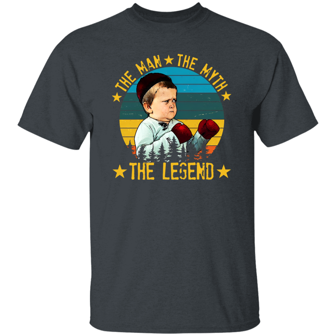 Funny The Man The Myth The Legend Vintage Hasbulla Kid Vintage T-Shirt