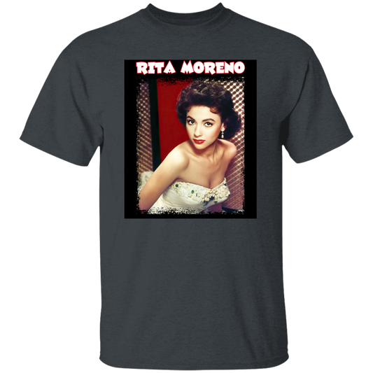Rita Moreno Vintage Retro Actress Vintage T-Shirt, Puerto Rico Singer Shirt, Rita Moreno Shirt, Rita Moreno Gift Tee	G500 5.3 oz. T-Shirt