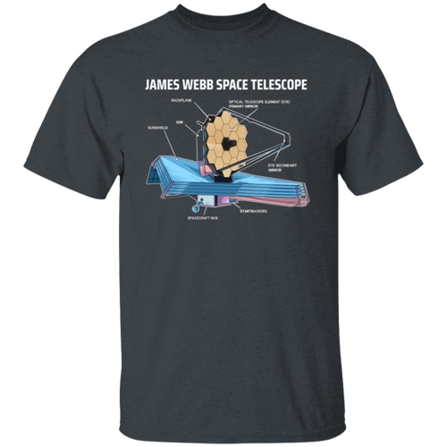 James Webb Space Telescope JWST Astronomy Science Graphic Unisex T-Shirt - lucy - 97229268