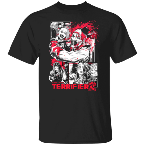 Terrifier Horror Movie Halloween  T-Shirt