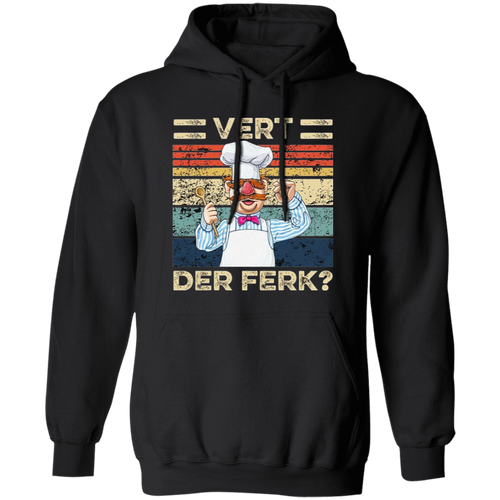 Vert Der Ferk Swedish Chef Retro Vintage T-Shirt, Vert Der Ferk Shirt, Swedish Chef Shirt, Gift Tee For You And Your FamilyG185 Gildan Pullover Hoodie