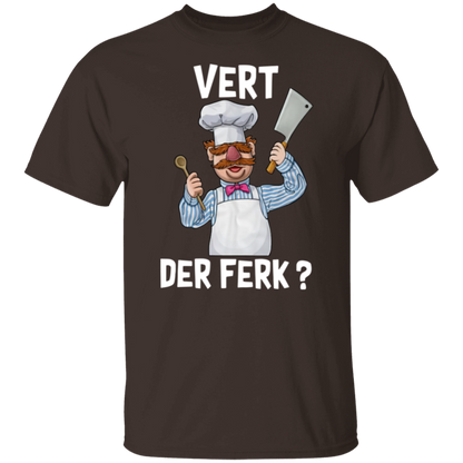 Swedish Chef Vert Der Ferk  T-Shirt - leleart