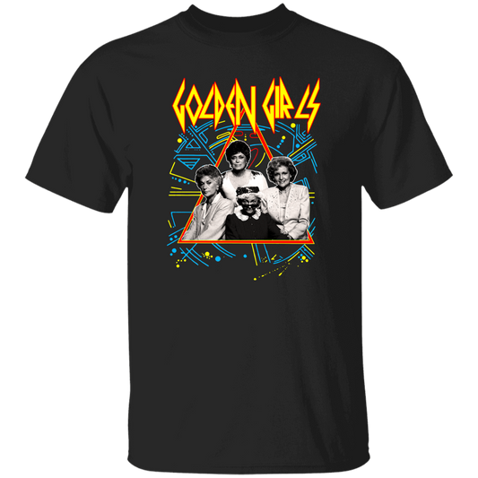 Def Leppard The Golden Girls Vintage T-Shirt, The Golden Girls Shirt, Golden Girls Lovers Shirt, Funny Gift Tee For You And Your FamilyG500 5.3 oz. T-Shirt