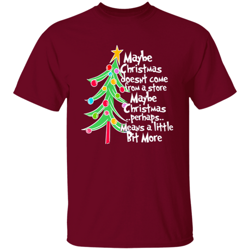 Maybe Christmas Perhaps Means A Little Bit More Teacher  T-Shirt