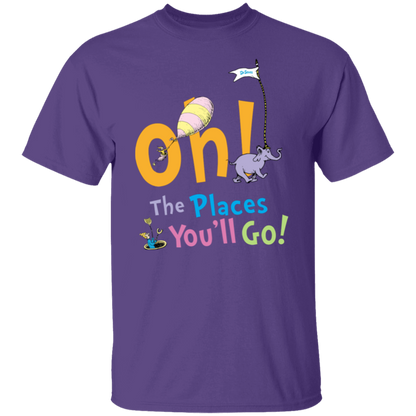 Oh The Places You'll Go T-Shirt - lapicta