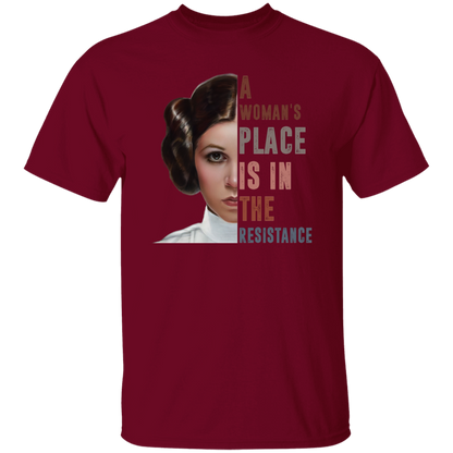 Princess Leia A Woman’s Place Is In The Resistance Vintage T-Shirt