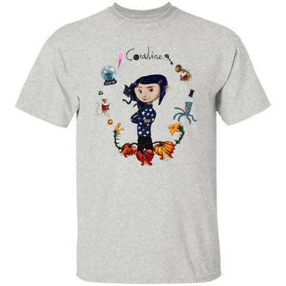 Be Careful What You Wish For Coraline Graphic T-Shirt - leleart