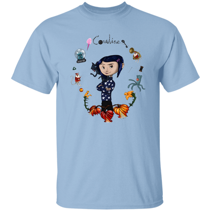 Be Careful What You Wish For Coraline Graphic T-Shirt - leleart