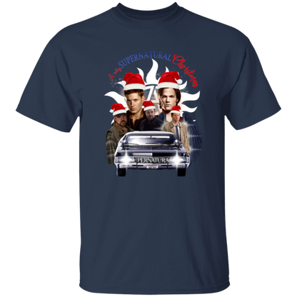 A Very Supernatural Christmas Unisex T-Shirt - lucy - 89559640