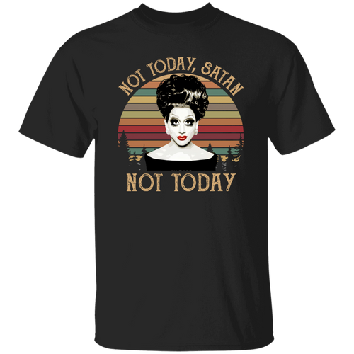 Bianca Del Rio Not Today Satan Not Today Vintage T-Shirt, Bianca Del Rio Shirt, Gift Tee For You And Your Family	G500 5.3 oz. T-Shirt