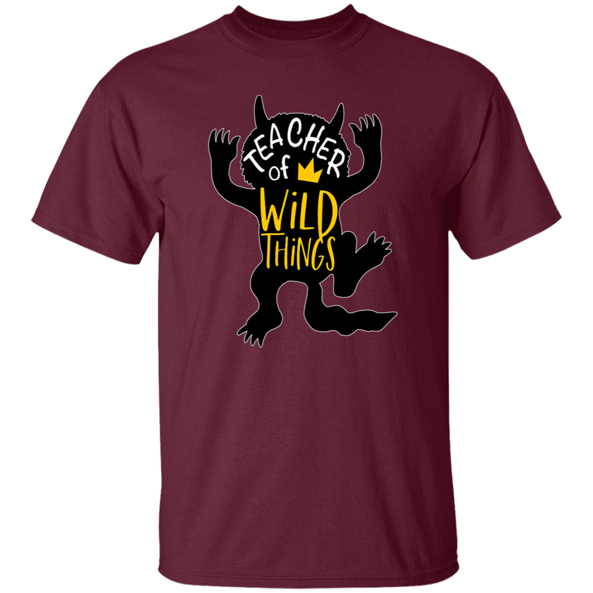 Teacher of Wild Things Teacher  T-Shirt - biubiucustom