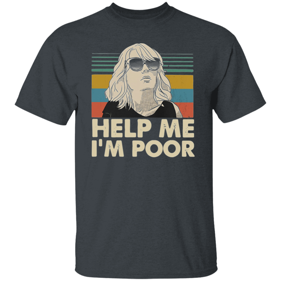Annie Help Me I’m Poor Vintage Walker Funny Classic T-Shirt - leleart