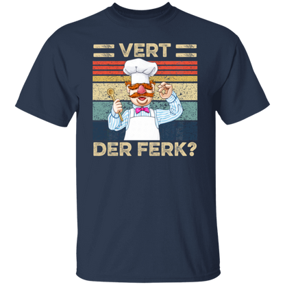 Vert Der Ferk Swedish Chef Retro Vintage  T-Shirt - leleart