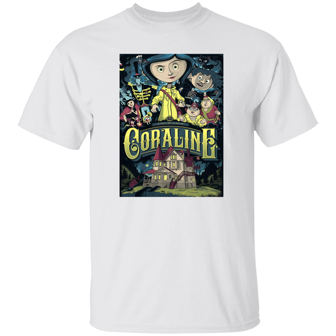 Coraline Best Design For Coraline Movie T-Shirt - leleart