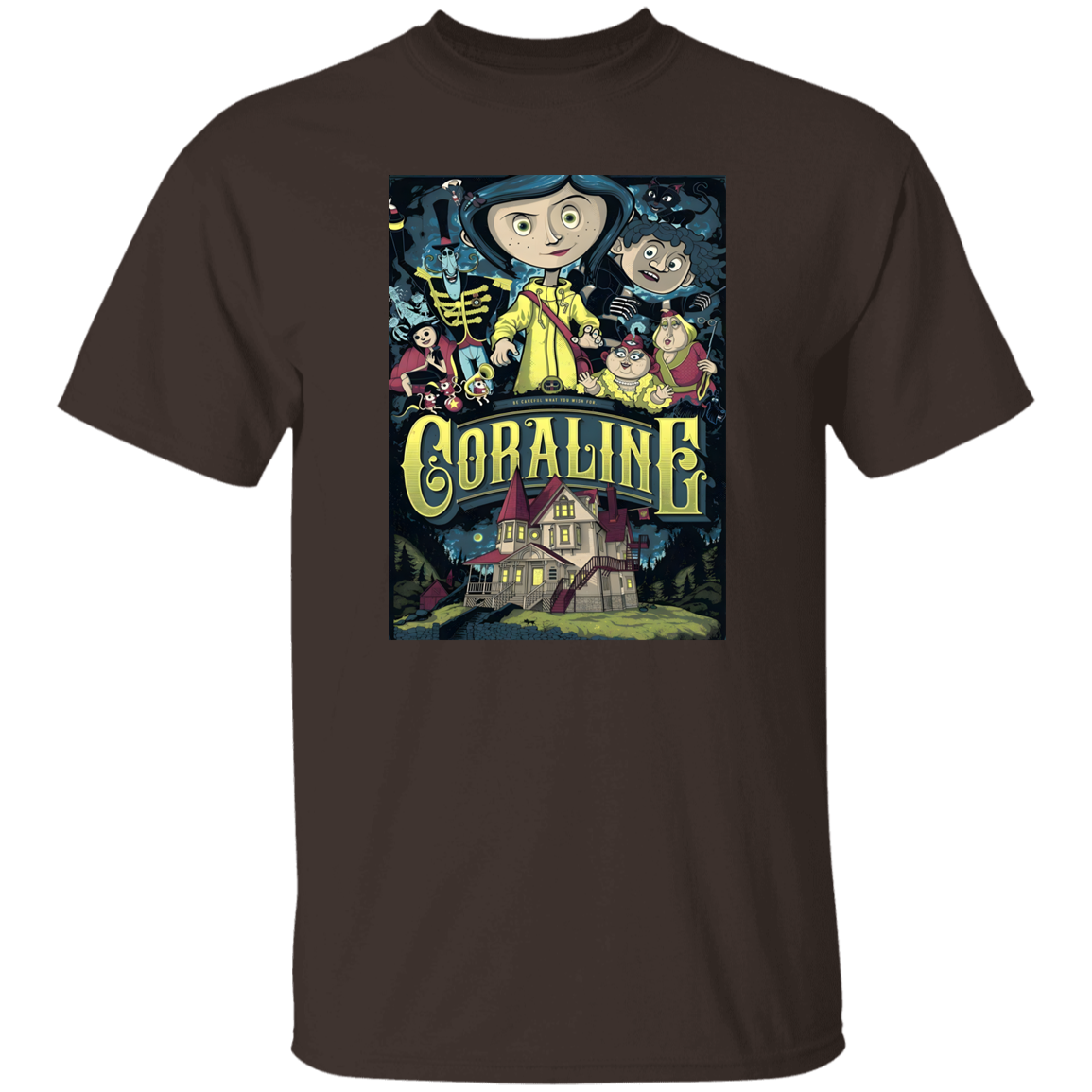Coraline Best Design For Coraline Movie T-Shirt - leleart