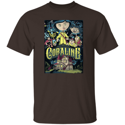 Coraline Best Design For Coraline Movie T-Shirt - leleart