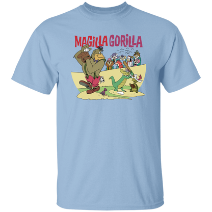 G500 5.3 oz. T-Shirt Tribute To Magilla Gorilla Cartoon Show From The 1960s T-Shirt