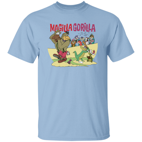 G500 5.3 oz. T-Shirt Tribute To Magilla Gorilla Cartoon Show From The 1960s T-Shirt