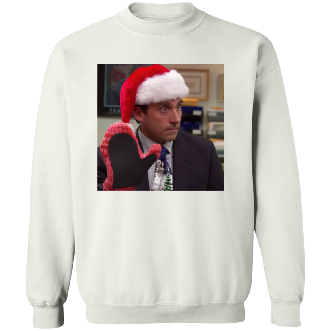 Oven Mitt Christmas The Office Sweatshirt