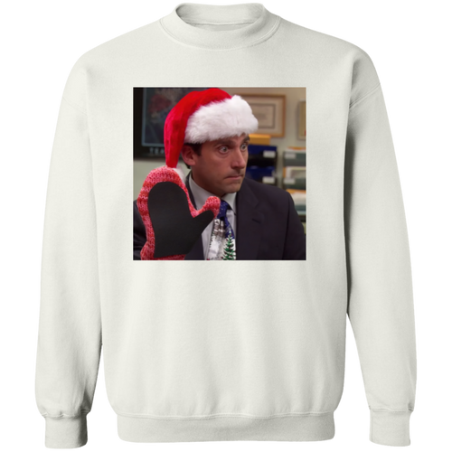 Oven Mitt Christmas The Office Sweatshirt